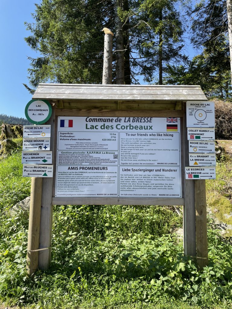 Lac des Corbeaux: randonnées