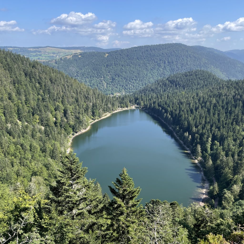 Road trip dans le massif des Vosges: le lac des Corbeaux