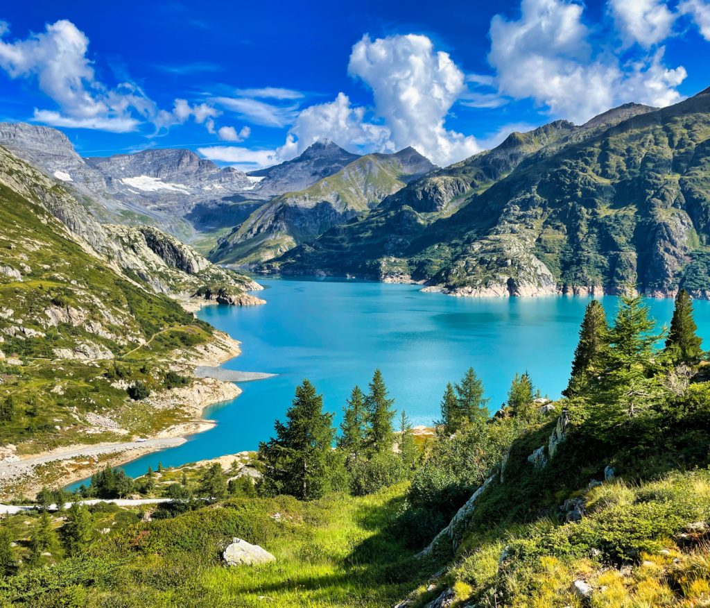 Lac d'Emosson - road trip en Suisse