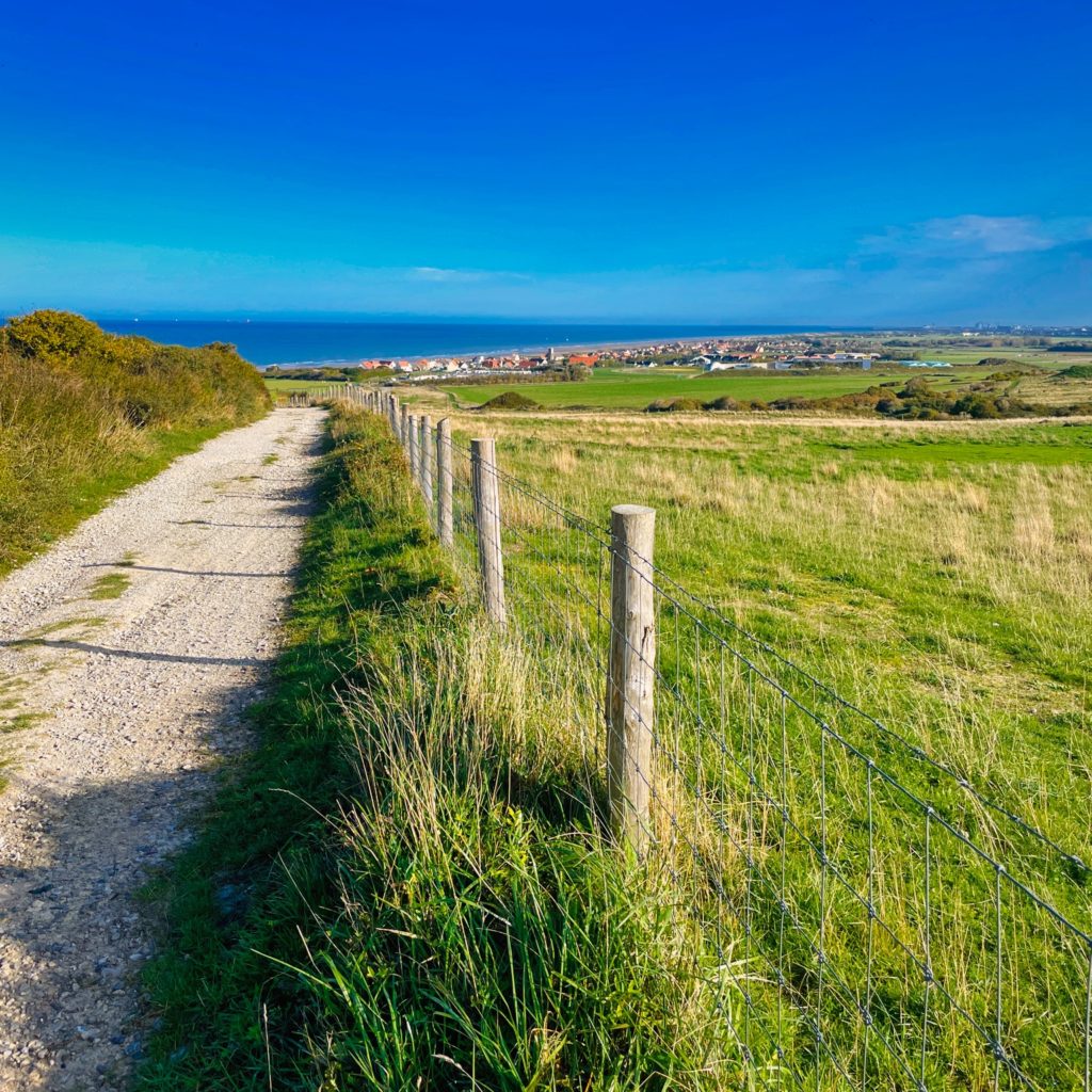 Les Hauts de Sangatte vers le Cap Blanc-Nez